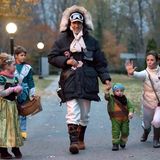 Trudeau verkleidet als Han Solo an Halloween