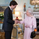 Trudeau macht Queen Elizabeth seine Aufwartung