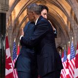 Mit seinem Nachbarskollegen Barack Obama versteht sich Trudeau ausgezeichnet. Viel Zeit zum Ausleben ihrer Bromance haben sie allerdings nicht. In den USA zieht 2016 ein rechter Sturm auf. Immerhin blieben die beiden auch in Obamas politischem Ruhestand Freunde 