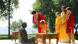 Die Trudeaus in indischer, traditioneller Kleidung