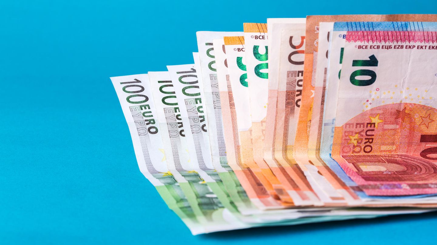 Verschiedene Euro-Geldscheine