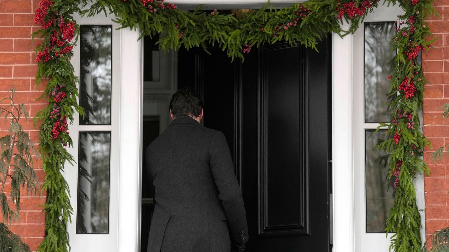 Trudeau nach seiner Rücktrittsankündigung
