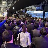 Bei Honda drängten sich die Zuhörer