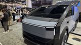 Das Xpeng-Transportauto war ebenfalls vorhanden