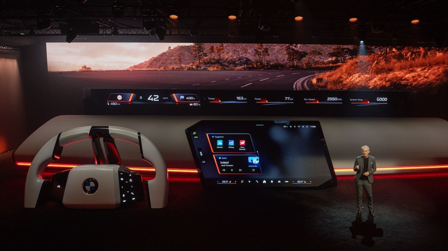 BMW zeigte sein Panoramic iDrive auf der CES in Las Vegas