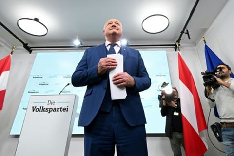 ÖVP-Übergangschef Stocker in Wien