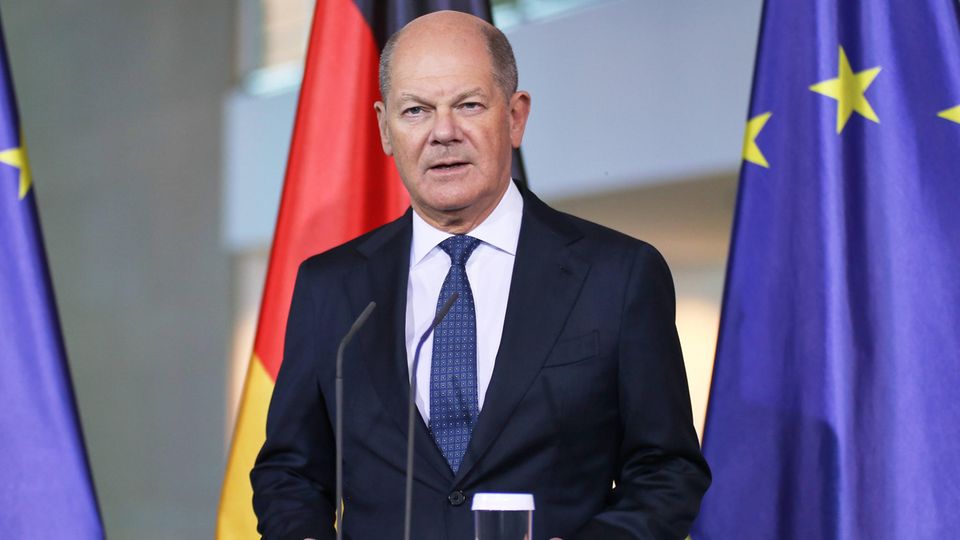 Bundeskanzler Olaf Scholz SPD schickt Kritik in Richtung USA Bundeskanzler Olaf Scholz SPD schickt Kritik in Richtung USA