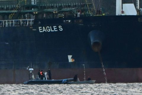 Verdächtiger Tanker "Eagle S"
