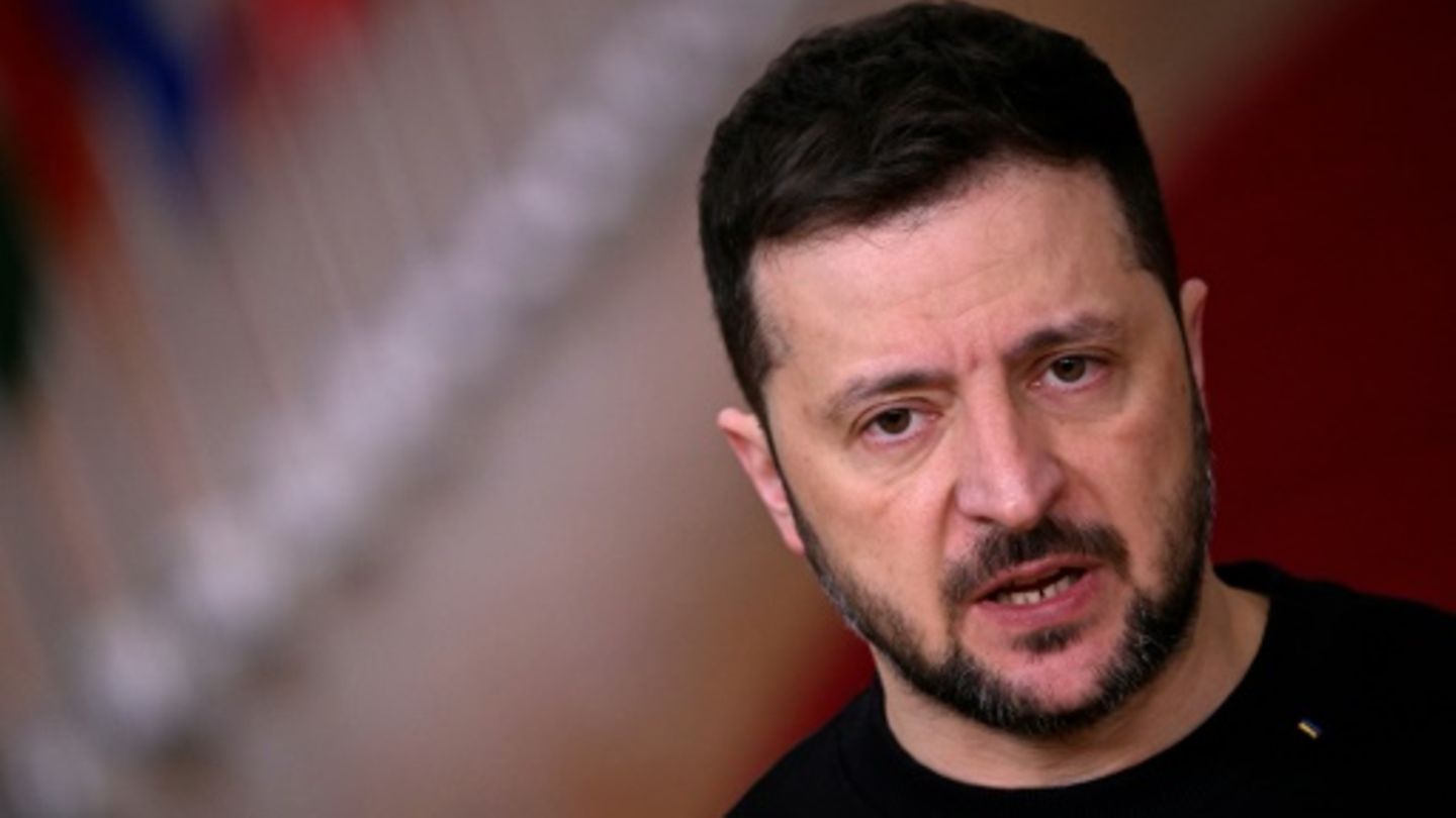 Wolodymyr Selenskyj Mitte Dezember in Brüssel