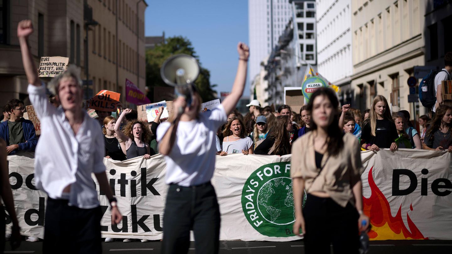 Beim globalen Klimastreik von Fridays for Future im Jahr 2019 demonstrierten in Deutschland 1,4 Millionen Menschen