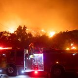 Die Feuerwehr ist im Dauereinsatz, am Mittwochabend (Ortszeit) brach in Hollywood ein weiteres Feuer aus