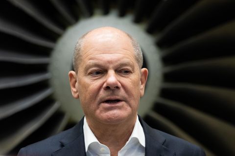 Bundeskanzler Olaf Scholz (SPD)