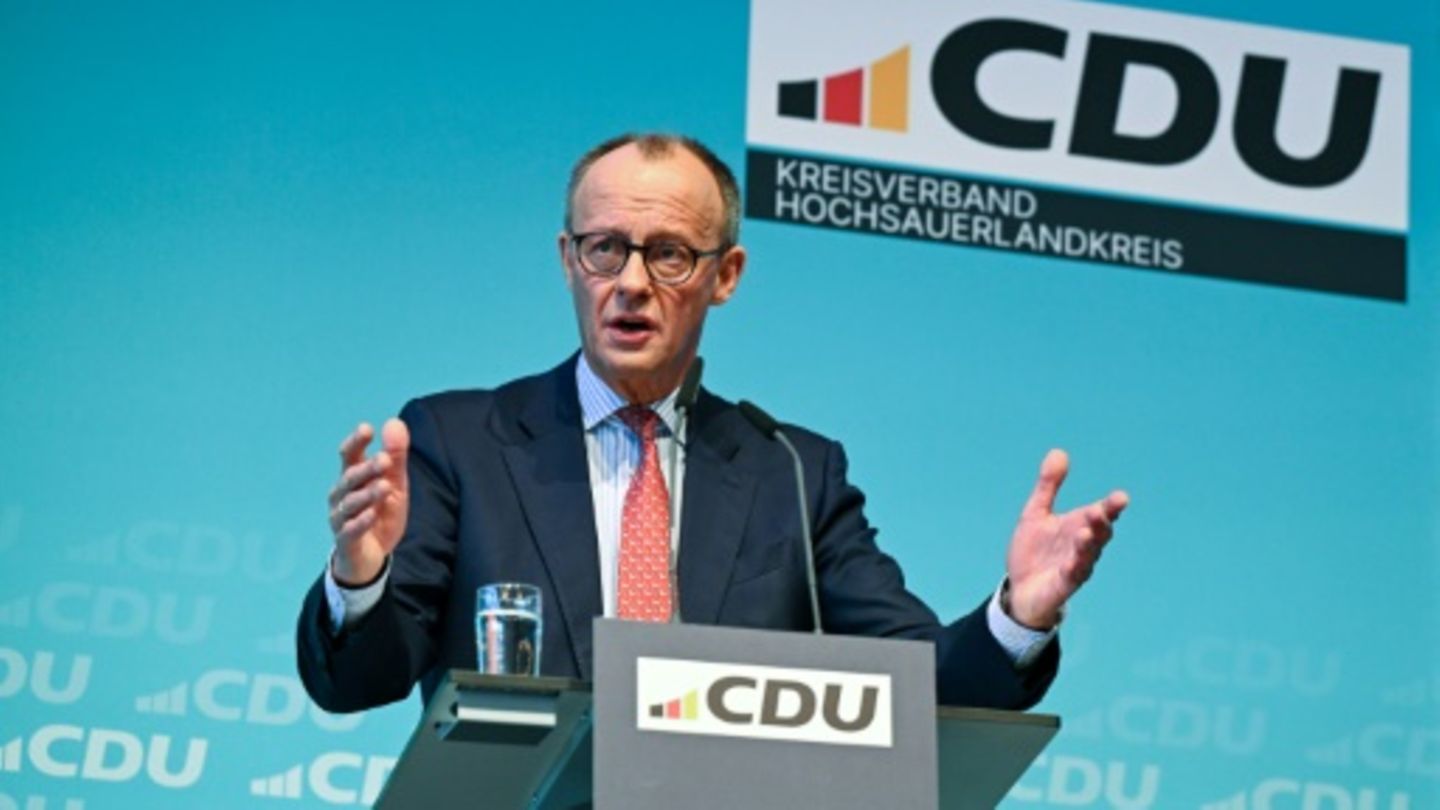 Merz bei CDU-Veranstaltung