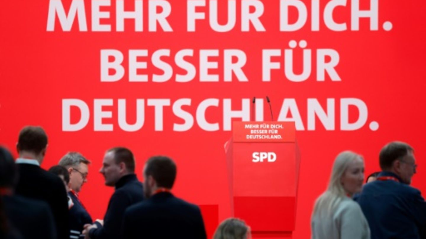 SPD-Wahlkampfmotto bei Parteitag in Berlin