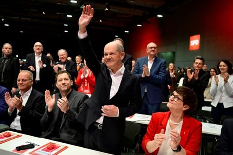 Scholz bei Parteitag in Berlin