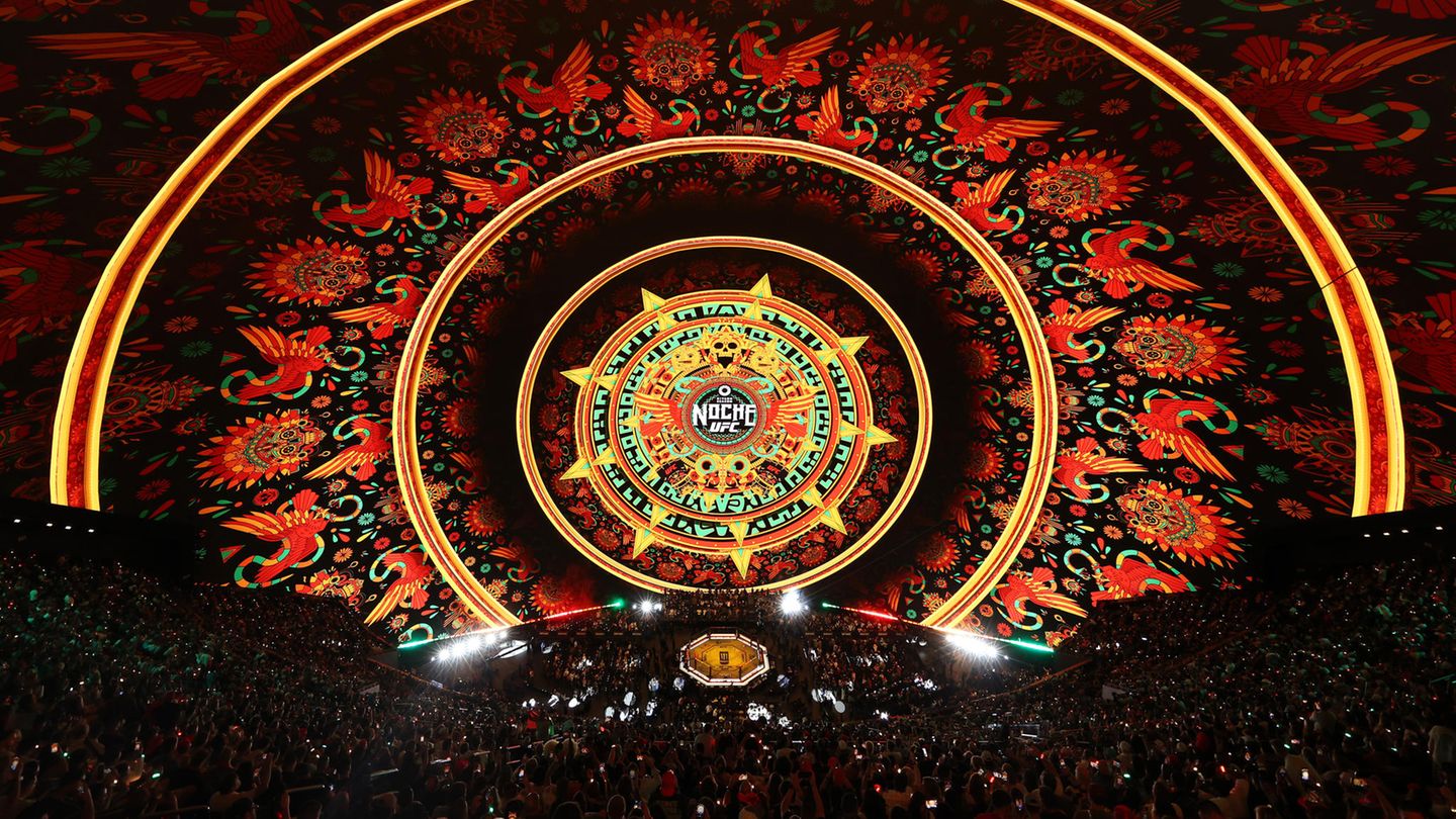 Gold in der Kategorie "Martial Arts". "The Sphere" in Las Vegas während der Feierlichkeiten zur mexikanischen Unabhängigkeit beim "UFC 306"-Event