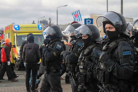 Polizei in Riesa