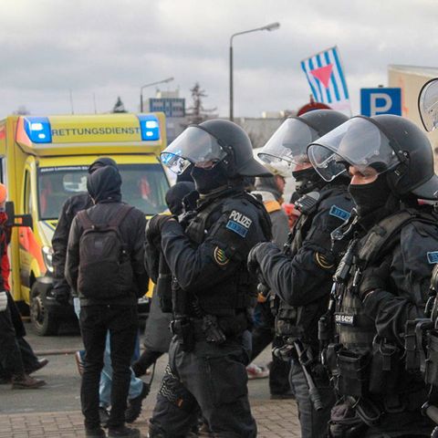 Polizei in Riesa