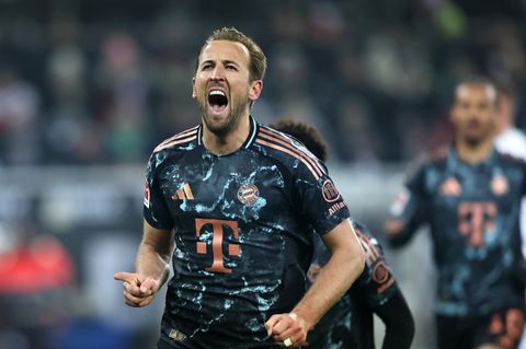 Bundesliga: Harry Kane bejubelt ein Tor