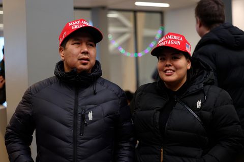 Trump-Fans in Grönland