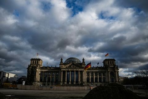 Reichstag in Berlin, Sitz des Bundestags