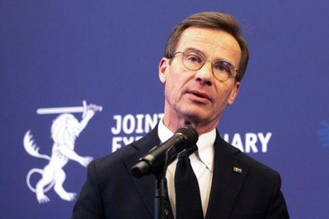 Der schwedische Regierungschef Ulf Kristersson