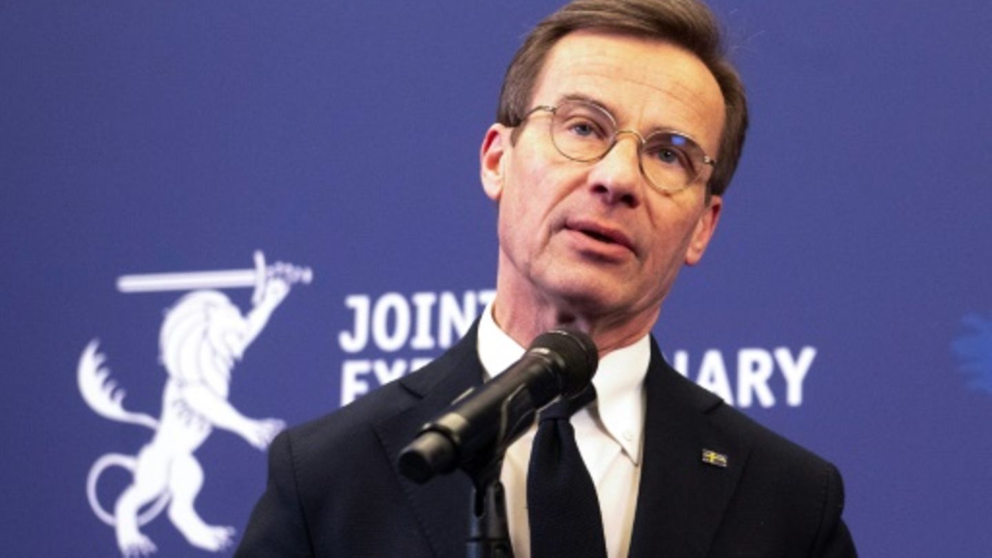 Der schwedische Regierungschef Ulf Kristersson