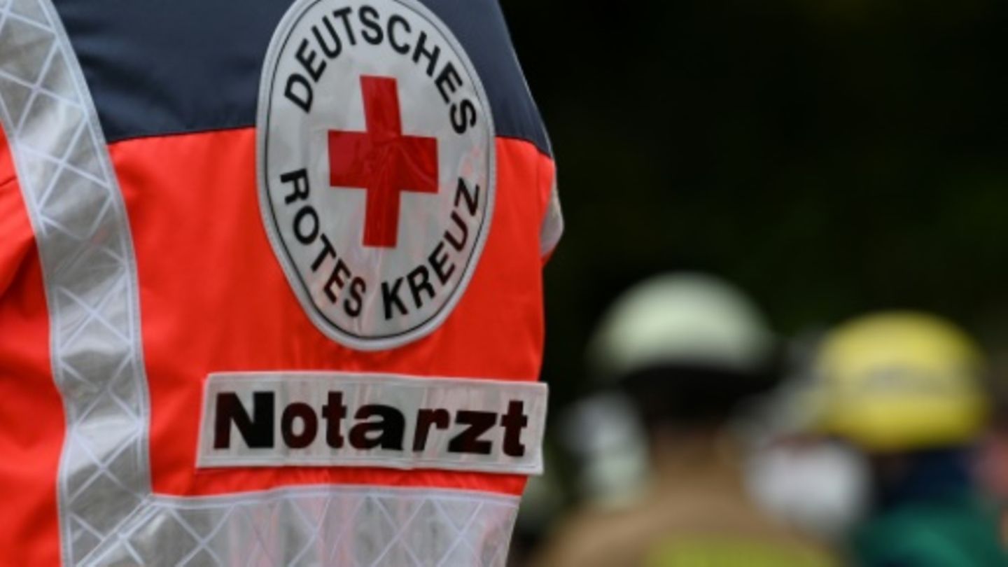 Notarzt bei Übung
