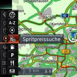 Manche Autos haben die Spritpreissuche im System