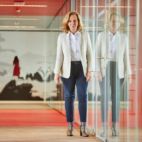 Porträtfoto von Patrica Schlesinger, ehemals Intendantin des rbb