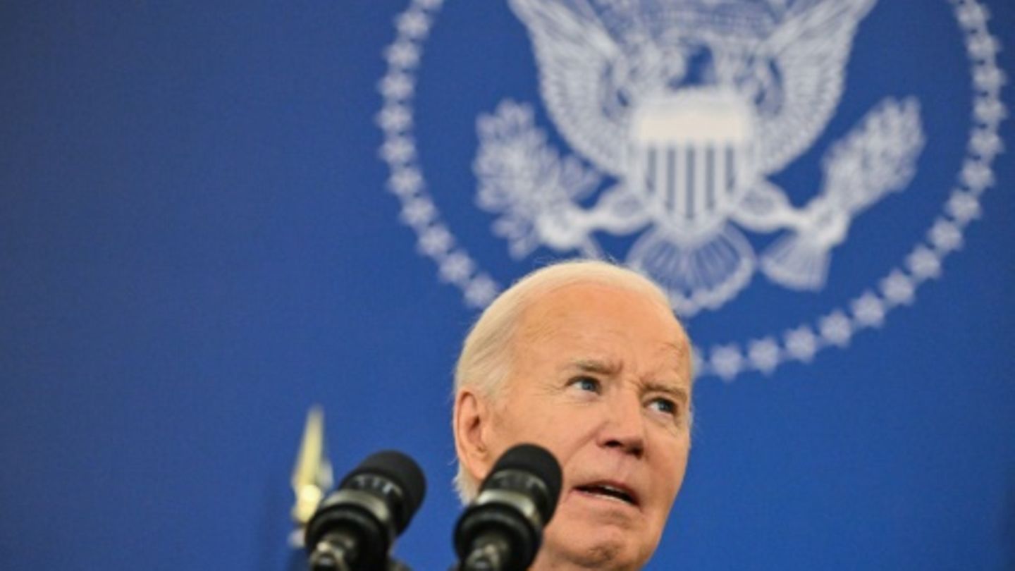 US-Präsident Joe Biden bei seiner Rede am 13. Januar im State Department in Washington