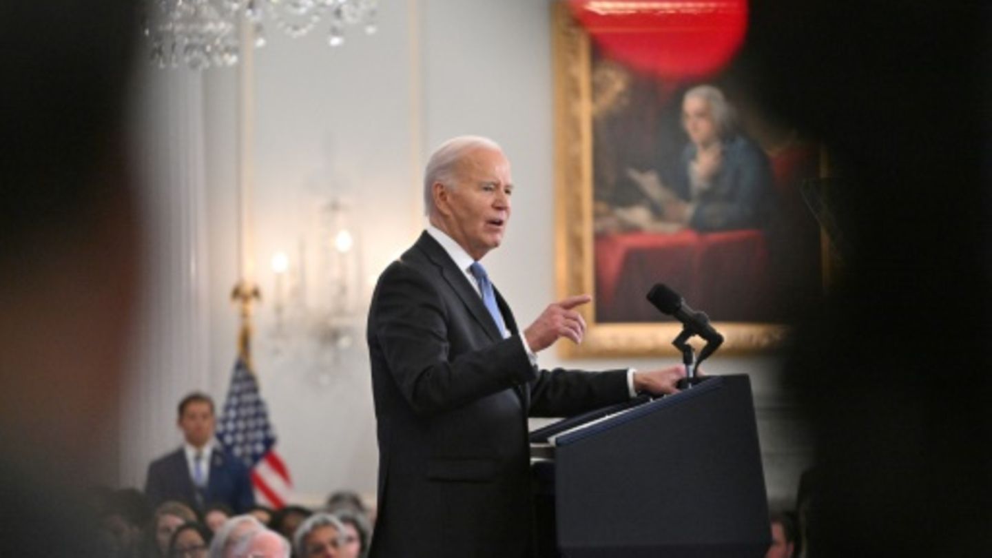 US-Präsident Joe Biden im Außenministerium