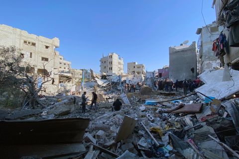 Zerstörungen im Gazastreifen