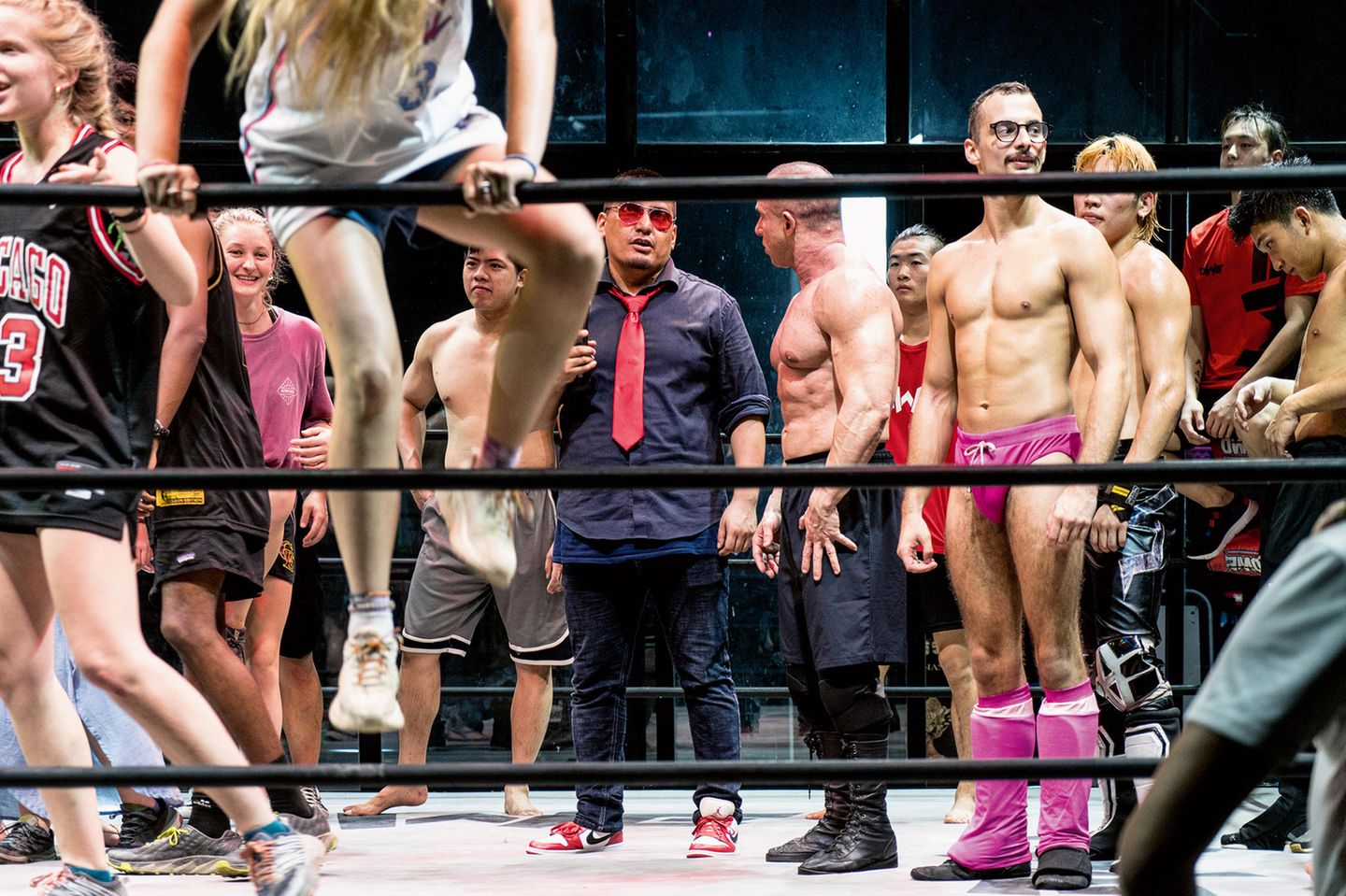 Pro-Wrestling Arena, Siem Reap, Cambodia