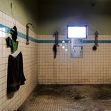 Factory shower, Trenton, New Jersey