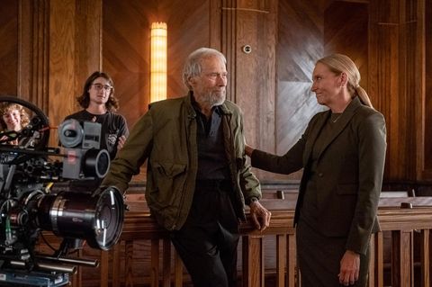 Clint Eastwood und Toni Collette