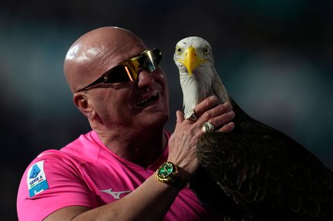 Lazio Roms Falkner Juan Bernabé sorgte schon in Vergangenheit für Skandale