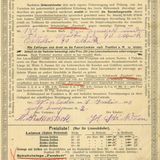 Patentschein von 1910 von Birkenstock