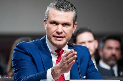Pete Hegseth muss sich bei seiner Anhörung im US-Senat verteidigen
