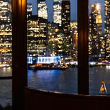 Der Hudson River bei Nacht