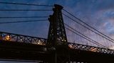 Die "Williamsburg Bridge" in New York City