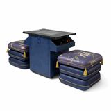 Udo Jürgens Pac-Man-Spieltisch in blau