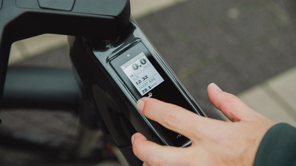 Display des Stromer ST7 Display des Stromer ST7