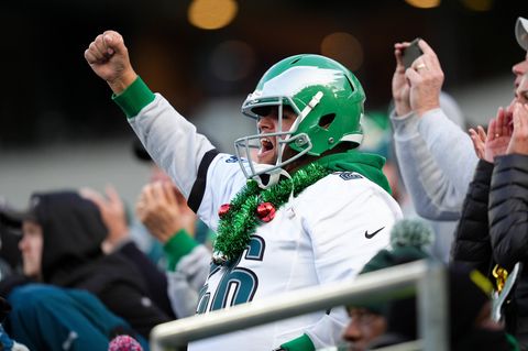 Fans des American-Football-Teams Philadelphia Eagles
