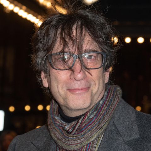 Fantasy-Autor Neil Gaiman bei der Vorführung von 'The Ocean at the End of the Lane', London, 2021