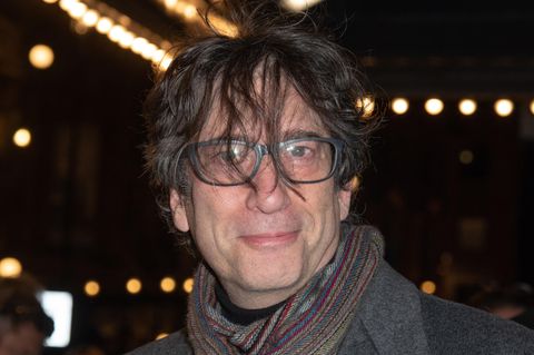 Fantasy-Autor Neil Gaiman bei der Vorführung von 'The Ocean at the End of the Lane', London, 2021