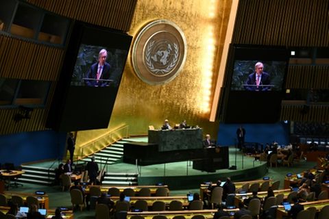 UN-Generalsekretär António Guterres in New York