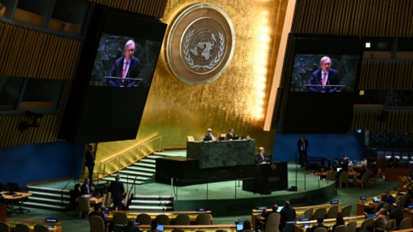 UN-Generalsekretär António Guterres in New York