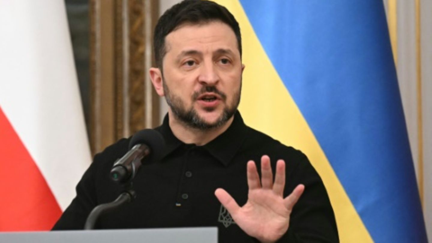 Wolodymyr Selenskyj in Warschau