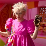 Szene aus dem "Barbie"-Film von 2023 mit Birkenstockschlappe